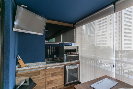 Varanda gourmet de apartamento para alugar com 1 quarto, 50m² em Bela Vista, São Paulo
