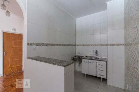 Cozinha de apartamento para alugar com 1 quarto, 45m² em Santa Cecília, São Paulo