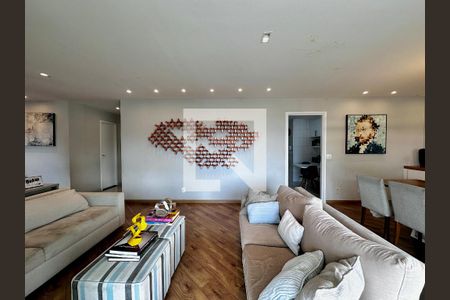 Sala de apartamento para alugar com 3 quartos, 167m² em Brooklin Paulista, São Paulo