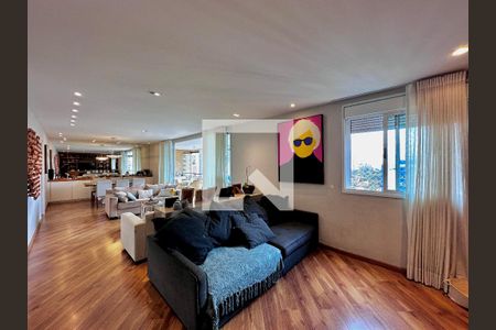 Sala de apartamento para alugar com 3 quartos, 167m² em Brooklin Paulista, São Paulo