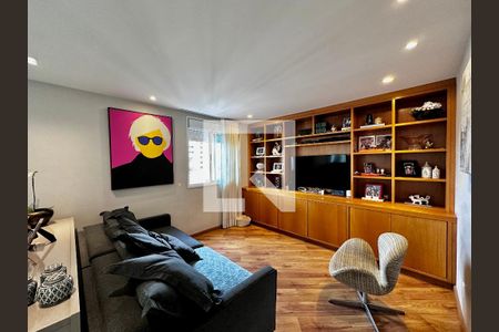 Sala de apartamento para alugar com 3 quartos, 167m² em Brooklin Paulista, São Paulo