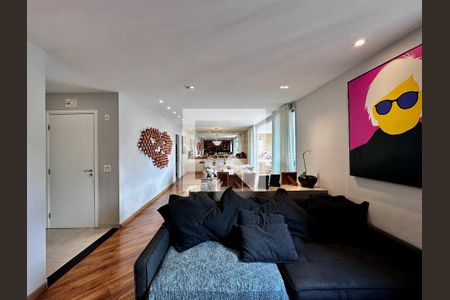 Sala de apartamento para alugar com 3 quartos, 167m² em Brooklin Paulista, São Paulo