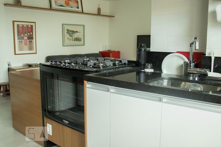 Apartamento para alugar com 72m², 1 quarto e 1 vaga Apartamento para alugar com 72m², 1 quarto e 1 vagadetalhe da cozinha