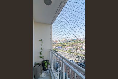 Varanda de apartamento à venda com 3 quartos, 68m² em Vila Homero Thon, Santo André