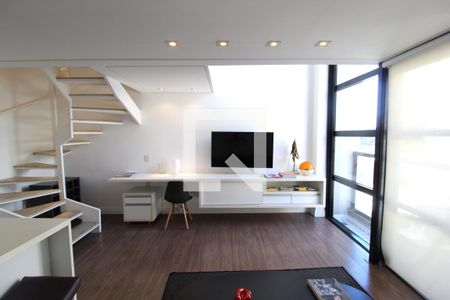 Sala de apartamento à venda com 1 quarto, 50m² em Vila Nova Conceição, São Paulo