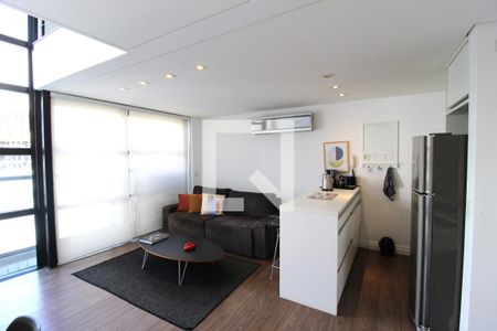 Sala de apartamento à venda com 1 quarto, 50m² em Vila Nova Conceição, São Paulo