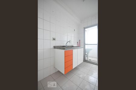 cozinha de apartamento para alugar com 2 quartos, 53m² em Vila Andrade, São Paulo