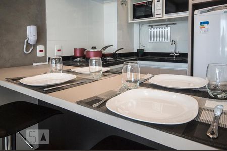 Studio à venda com 33m², 1 quarto e 1 vagaCozinha