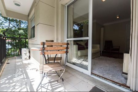 Varanda de apartamento à venda com 2 quartos, 60m² em Jardim Leonor, São Paulo