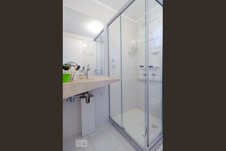 Banheiro social de apartamento à venda com 2 quartos, 80m² em Parque Brasília, Campinas