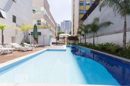 Studio à venda com 40m², 1 quarto e 1 vaga Studio à venda com 40m², 1 quarto e 1 vagaPiscina