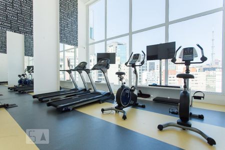 Studio à venda com 40m², 1 quarto e 1 vaga Studio à venda com 40m², 1 quarto e 1 vagaAcademia