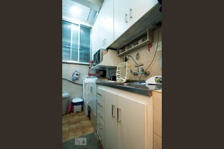 Cozinha. de apartamento para alugar com 1 quarto, 40m² em Copacabana, Rio de Janeiro