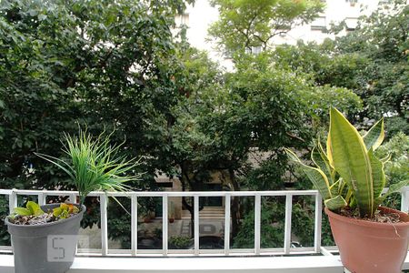 Vista Sala. de apartamento para alugar com 1 quarto, 40m² em Copacabana, Rio de Janeiro