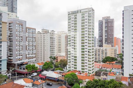 Vista da Sala de apartamento para alugar com 3 quartos, 118m² em Perdizes, São Paulo