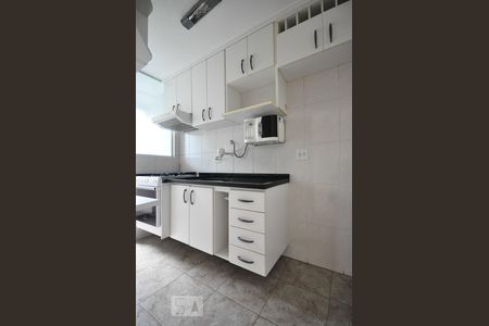 cozinha de apartamento à venda com 2 quartos, 49m² em Jardim Leonor, São Paulo
