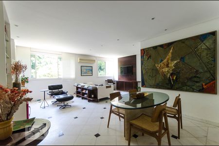 SALA de apartamento à venda com 2 quartos, 110m² em Lagoa, Rio de Janeiro