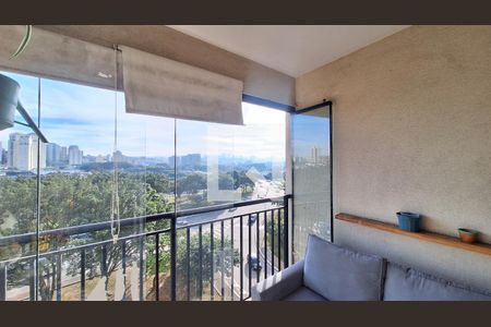 Varanda de apartamento para alugar com 2 quartos, 59m² em Barra Funda, São Paulo