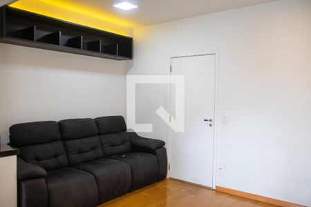 Sala de apartamento à venda com 1 quarto, 43m² em Santo Amaro, São Paulo