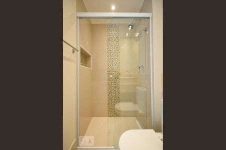 detalhe do banheiro de apartamento para alugar com 2 quartos, 61m² em Vila Andrade, São Paulo