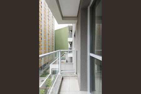 Varanda de kitnet/studio à venda com 1 quarto, 25m² em Aclimação, São Paulo