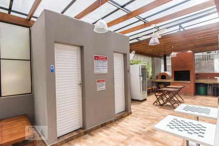 Apartamento à venda com 47m², 2 quartos e 1 vagaChurrasqueira