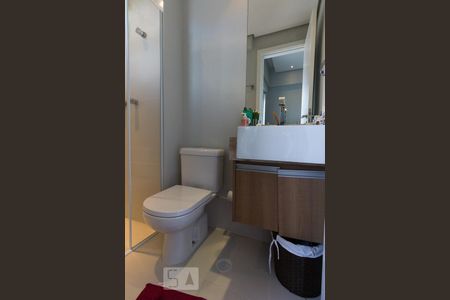 Apartamento para alugar com 50m², 1 quarto e 1 vagaBanheiro quarto suíte