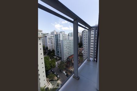 Varanda de apartamento para alugar com 1 quarto, 50m² em Bela Vista, São Paulo