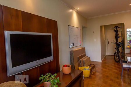 Sala de apartamento à venda com 3 quartos, 118m² em Santa Cecília, São Paulo
