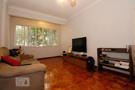 Sala. de apartamento à venda com 3 quartos, 110m² em Flamengo, Rio de Janeiro
