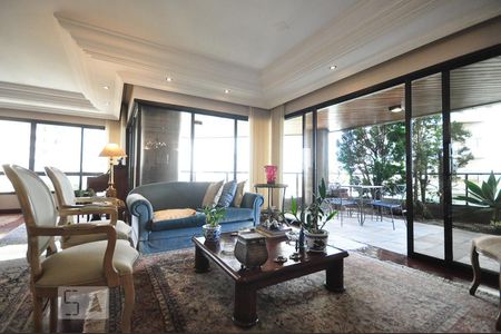 sala de apartamento para alugar com 4 quartos, 286m² em Paraíso do Morumbi, São Paulo