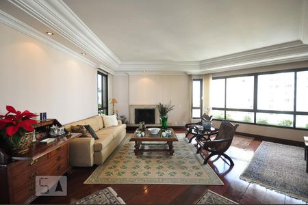 sala de apartamento para alugar com 4 quartos, 286m² em Paraíso do Morumbi, São Paulo