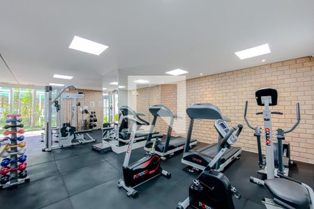 Apartamento para alugar com 50m², 1 quarto e 1 vaga Apartamento para alugar com 50m², 1 quarto e 1 vagaÁrea comum - Academia