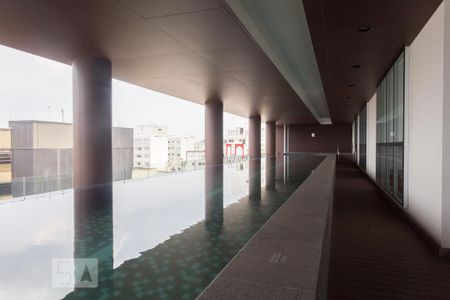 Piscina de kitnet/studio para alugar com 1 quarto, 43m² em Consolação, São Paulo