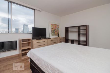 Quarto de apartamento à venda com 1 quarto, 55m² em Real Parque, São Paulo