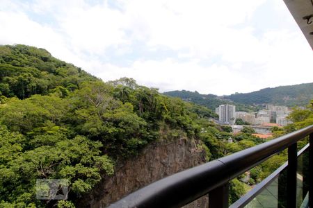Vista Varanda Sala. de apartamento para alugar com 2 quartos, 76m² em Laranjeiras, Rio de Janeiro