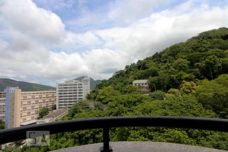Vista Varanda Sala. de apartamento para alugar com 2 quartos, 76m² em Laranjeiras, Rio de Janeiro