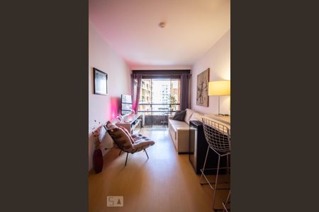 Sala de apartamento para alugar com 1 quarto, 54m² em Pinheiros, São Paulo