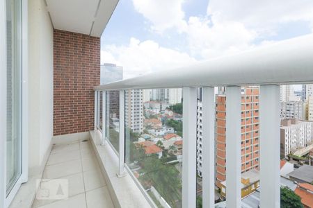 Varanda de apartamento para alugar com 1 quarto, 46m² em Pinheiros, São Paulo