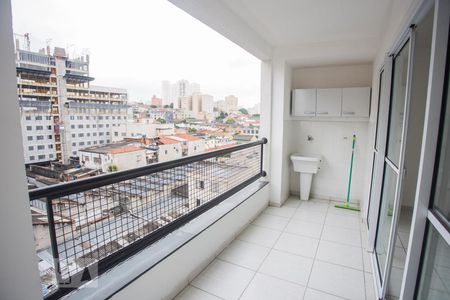 Sacada e Área de Serviço de kitnet/studio para alugar com 1 quarto, 38m² em Cambuci, São Paulo