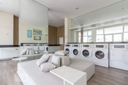 lavanderia coletiva de kitnet/studio para alugar com 1 quarto, 33m² em Barra Funda, São Paulo