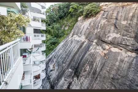 Vista externa da varanda de apartamento para alugar com 2 quartos, 96m² em Botafogo, Rio de Janeiro