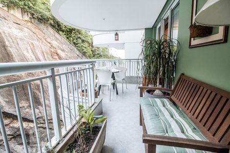 Varanda da sala de apartamento para alugar com 2 quartos, 96m² em Botafogo, Rio de Janeiro