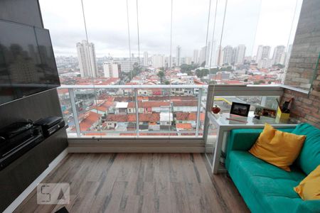 Varanda de kitnet/studio à venda com 1 quarto, 36m² em Vila Gomes Cardim, São Paulo