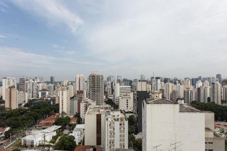 Studio para alugar com 27m², 1 quarto e 1 vaga Studio para alugar com 27m², 1 quarto e 1 vagaVista da cobertura