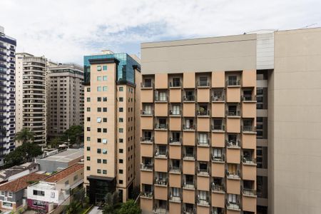 Vista de kitnet/studio para alugar com 1 quarto, 27m² em Indianópolis, São Paulo