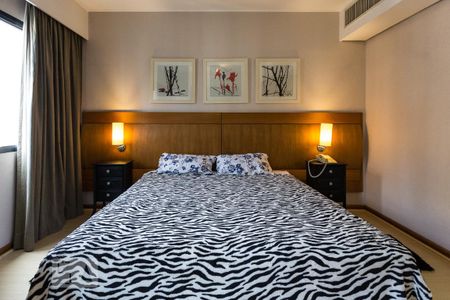 Sala - Quarto de kitnet/studio para alugar com 1 quarto, 27m² em Indianópolis, São Paulo