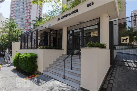 Apartamento para alugar com 38m², 1 quarto e 1 vagaFachada