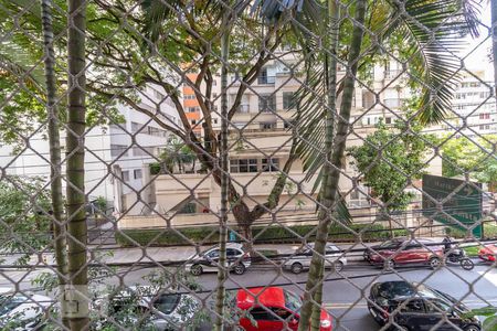 Vista da sala de apartamento à venda com 1 quarto, 51m² em Paraíso, São Paulo