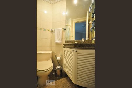 banheiro suíte 1 de apartamento à venda com 3 quartos, 225m² em Jardim Fonte do Morumbi, São Paulo